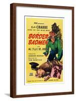 Border Badmen-null-Framed Art Print