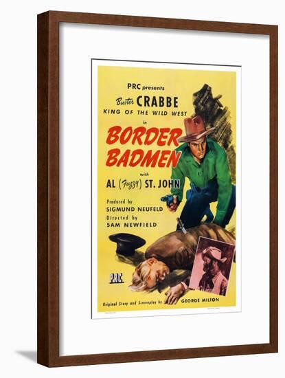 Border Badmen-null-Framed Art Print