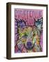 Border Collie Love 2-Dean Russo-Framed Giclee Print