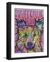 Border Collie Love 2-Dean Russo-Framed Giclee Print