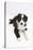 Border Collie Puppy Lying-Mark Taylor-Stretched Canvas