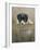 Border Collie Puppy on a Fence-John Silver-Framed Giclee Print