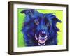 Border Collie - Viktor-Dawgart-Framed Giclee Print