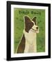 Border Collie-John Golden-Framed Giclee Print