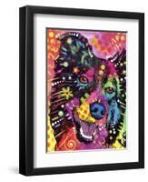 Border Collie-Dean Russo-Framed Premium Giclee Print