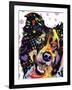 Border Collie-Dean Russo-Framed Giclee Print