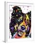 Border Collie-Dean Russo-Framed Giclee Print