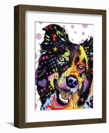 Border Collie-Dean Russo-Framed Giclee Print