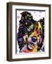 Border Collie-Dean Russo-Framed Giclee Print