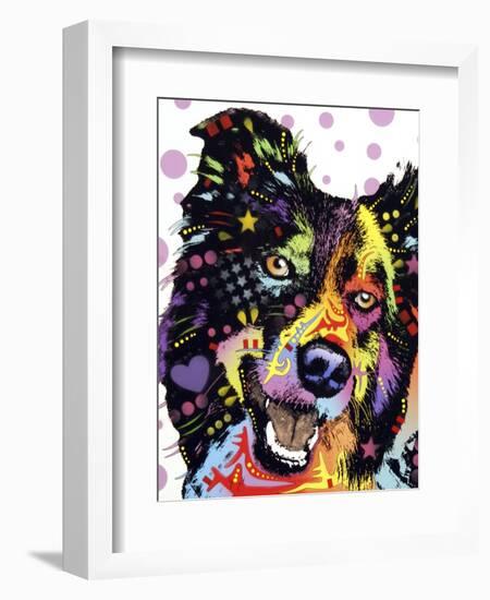 Border Collie-Dean Russo-Framed Giclee Print