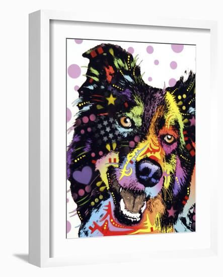 Border Collie-Dean Russo-Framed Giclee Print