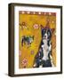 Border Collie-Jill Mayberg-Framed Giclee Print