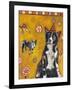 Border Collie-Jill Mayberg-Framed Giclee Print