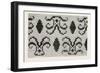 Border Cross-Stitch, Fashion, 1882-null-Framed Giclee Print