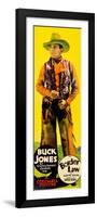 Border Law, Buck Jones, 1931-null-Framed Premium Giclee Print