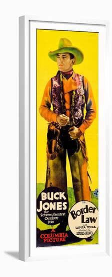 Border Law, Buck Jones, 1931-null-Framed Premium Giclee Print