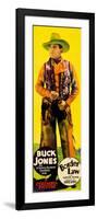 Border Law, Buck Jones, 1931-null-Framed Art Print