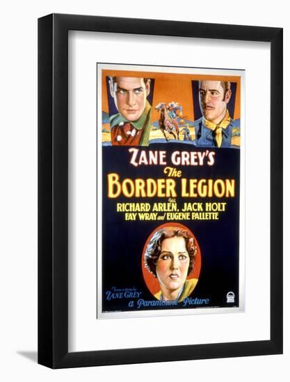 Border Legion, Richard Arlen, Jack Holt, Fay Wray, 1930-null-Framed Photo