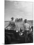 Border Patrol Waiting for Illegal Immigrants to Reach their Position-Loomis Dean-Mounted Photographic Print