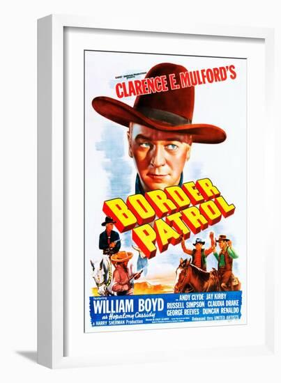 Border Patrol-null-Framed Art Print