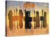Border Picts, 2000-Gloria Wallington-Stretched Canvas