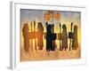 Border Picts, 2000-Gloria Wallington-Framed Giclee Print