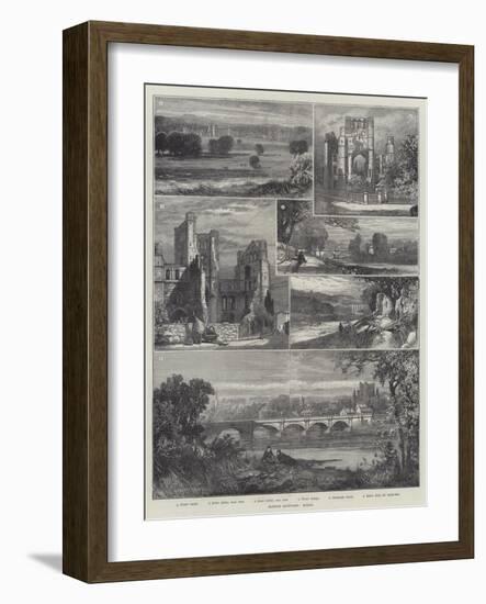 Border Sketches, Kelso-James Burrell Smith-Framed Giclee Print