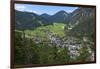 Border town Scharnitz in Tyrol-Klaus Scholz-Framed Photographic Print