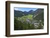 Border town Scharnitz in Tyrol-Klaus Scholz-Framed Photographic Print