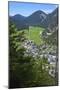 Border town Scharnitz in Tyrol-Klaus Scholz-Mounted Photographic Print