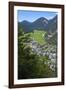 Border town Scharnitz in Tyrol-Klaus Scholz-Framed Photographic Print