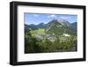 Border town Scharnitz in Tyrol-Klaus Scholz-Framed Photographic Print