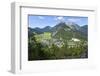 Border town Scharnitz in Tyrol-Klaus Scholz-Framed Photographic Print