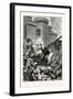 Border Warfare Attack of a Castle-null-Framed Giclee Print