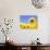 Border with Many Yellow Sunflowers-frenta-Photographic Print displayed on a wall