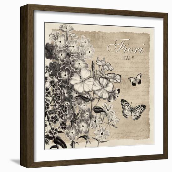 Bordered Fiori Italy-Piper Ballantyne-Framed Art Print