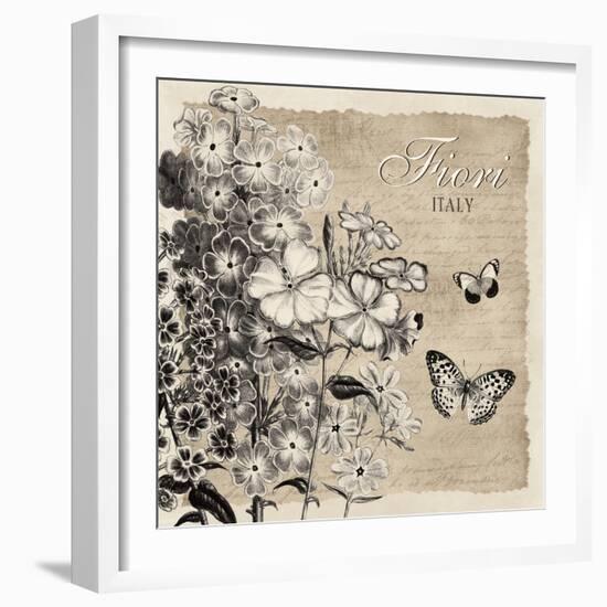 Bordered Fiori Italy-Piper Ballantyne-Framed Art Print