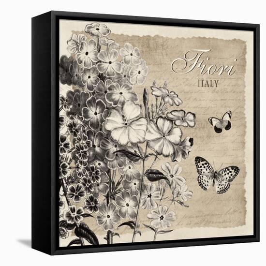 Bordered Fiori Italy-Piper Ballantyne-Framed Stretched Canvas