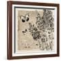 Bordered Fleurs Paris-Piper Ballantyne-Framed Art Print