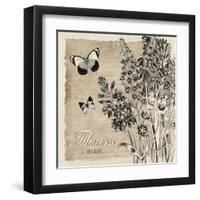 Bordered Fleurs Paris-Piper Ballantyne-Framed Art Print