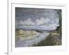 Bordering Arno, 1890-Telemaco Signorini-Framed Giclee Print