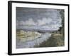 Bordering Arno, 1890-Telemaco Signorini-Framed Giclee Print