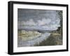 Bordering Arno, 1890-Telemaco Signorini-Framed Giclee Print