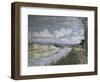 Bordering Arno, 1890-Telemaco Signorini-Framed Giclee Print