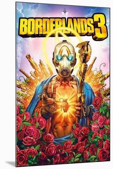 Borderlands 3 - Cover-null-Mounted Poster