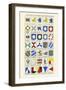 Borders, Counters, Changes and Lines-Hugh Clark-Framed Art Print