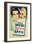 Bordertown, Paul Muni, Bette Davis, 1935-null-Framed Photo