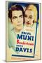 Bordertown, Paul Muni, Bette Davis, 1935-null-Mounted Photo