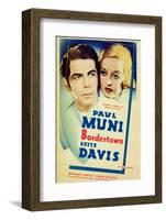 Bordertown, Paul Muni, Bette Davis, 1935-null-Framed Photo