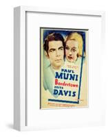 Bordertown, Paul Muni, Bette Davis, 1935-null-Framed Photo